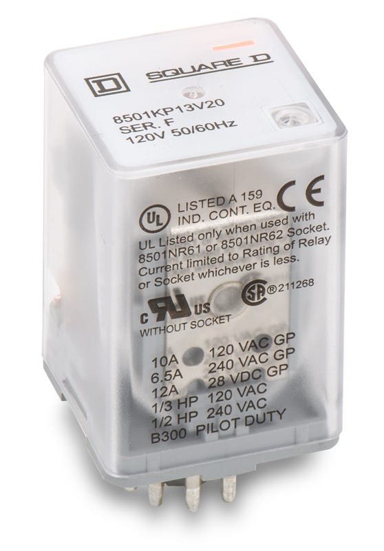 Square D 8501KP13V20 General Purpose Relay