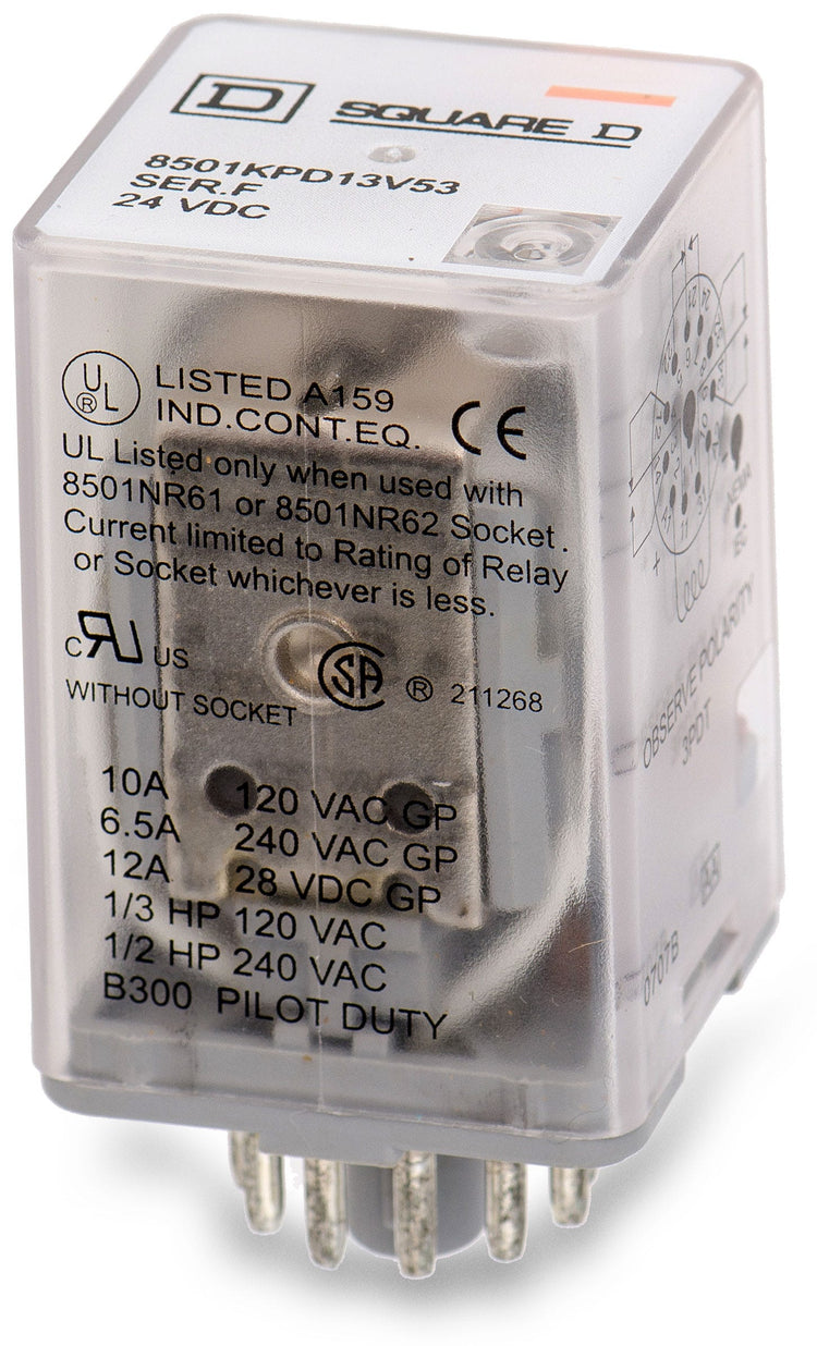 Square D 8501KPD13V53 General Purpose Relay