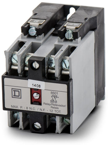 Square D 8501XO20V02 Industrial Control Relay