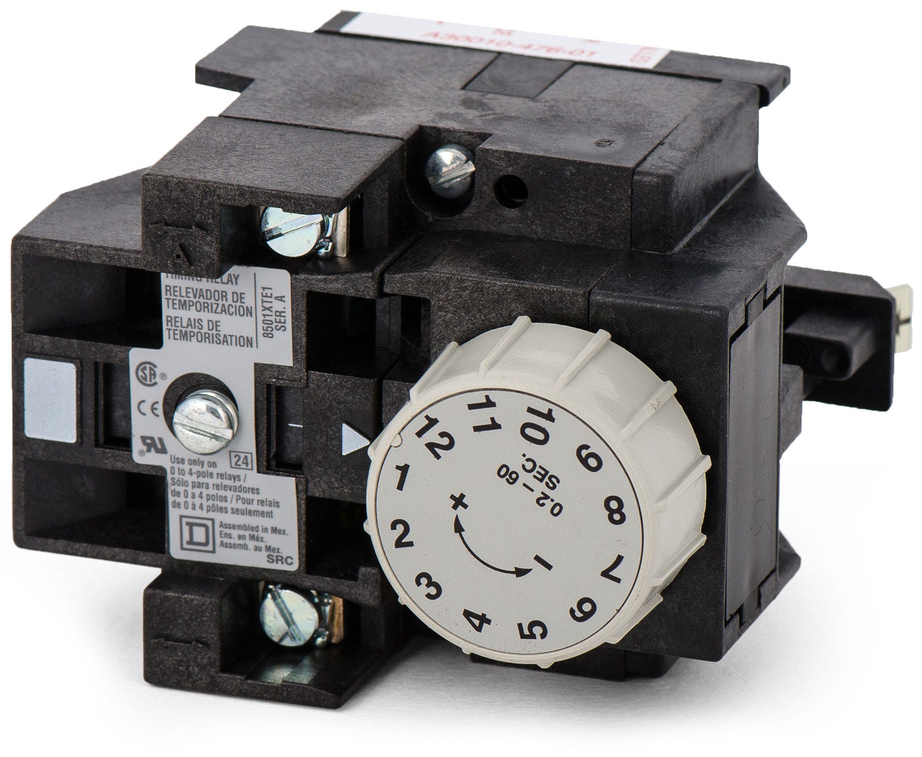 Square D 8501XTE1 Pneumatic Timer Relay – SuperBreakers