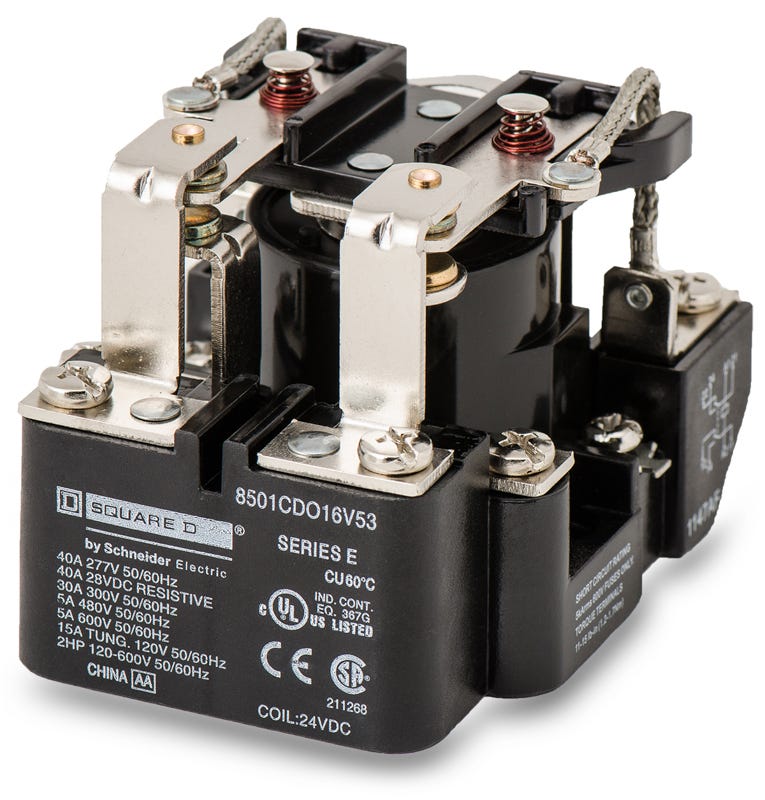 Square D 8501CDO16V53 Power Relay