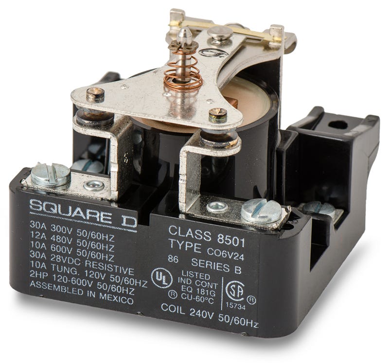 Square D 8501CO6V24 Power Relay