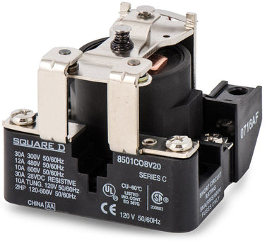 Square D 8501CO8V20 Power Relay