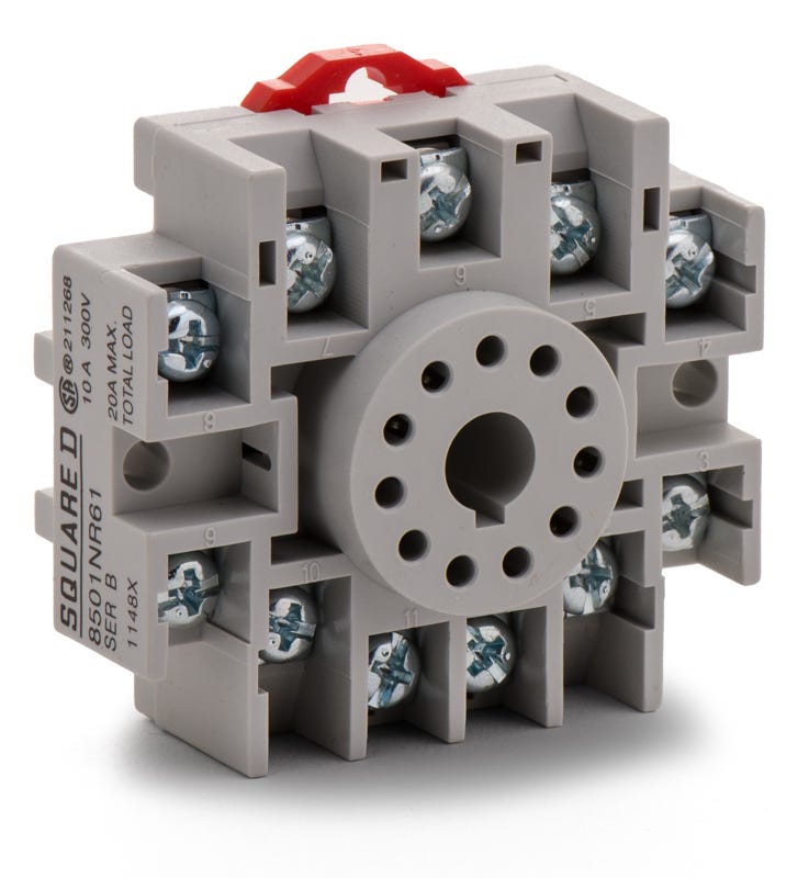 Schneider Electric 8501NR61B Relay Socket