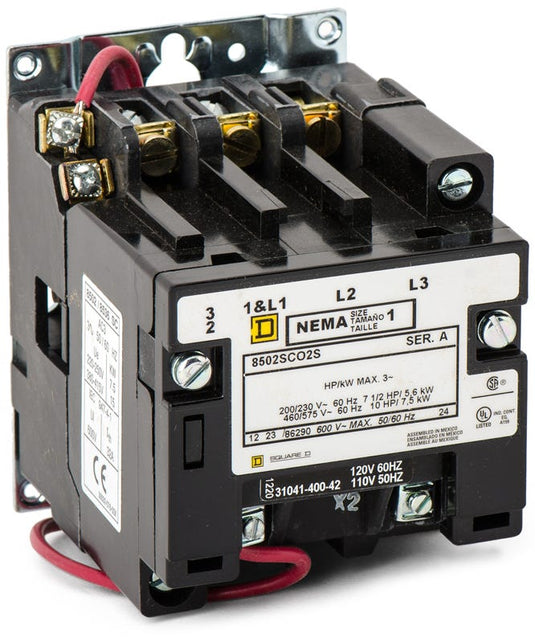Square D 8502SCO2V02S Non-Reversing Contactor