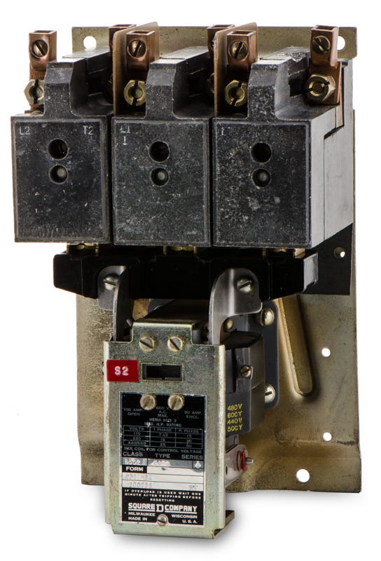 Square D 8502EO2 Pneumatic Relay