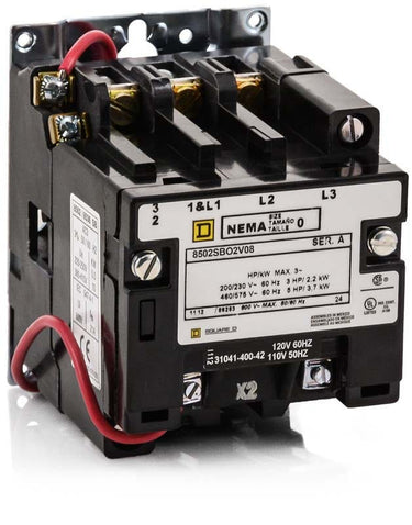 Square D 8502SBO2V08 Contactor