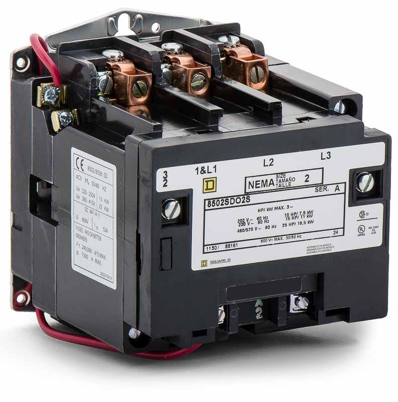 Square D 8502SDO2V03 Non-Reversing Contactor