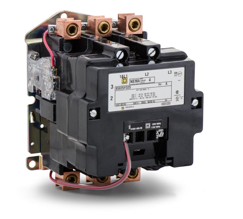 Square D 8502SFO2V03 Non-Reversing Contactor