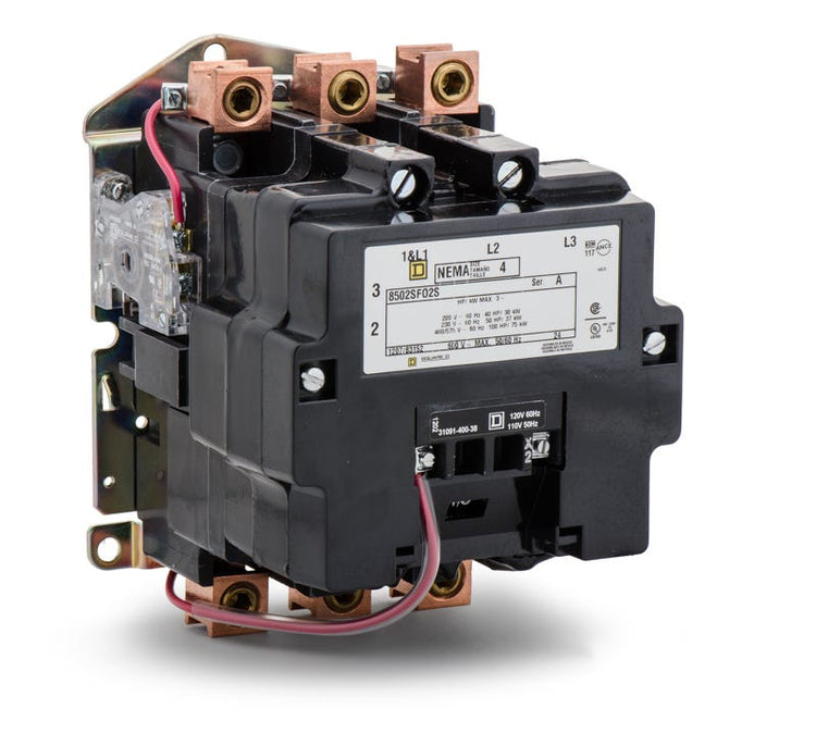 Square D 8502SFO2V08 Non-Reversing Contactor