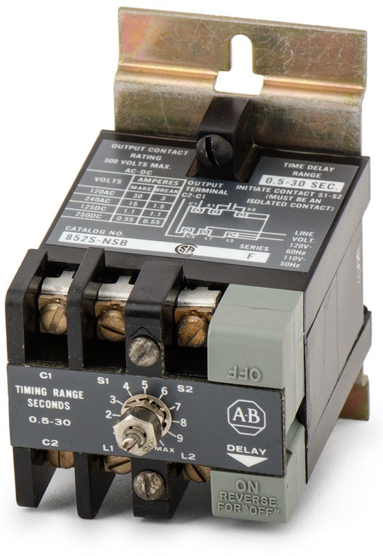 Allen-Bradley 852S-NSB Solid State Timing Relay