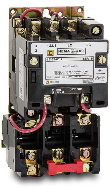Square D 8536SAO12V08 Starter