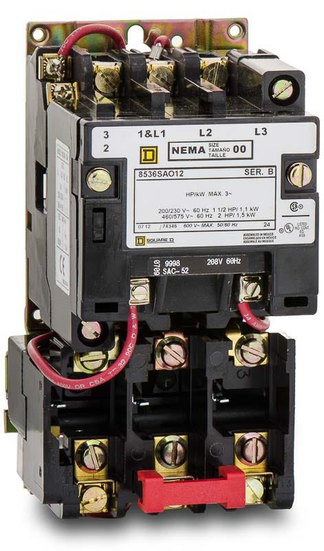 Square D 8536SAO12V08 Starter