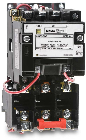 Square D 8536SCO3V03 Motor Starter