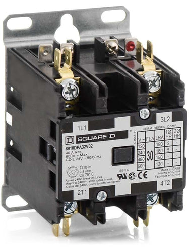 Square D 8910DPA32V02 Definite Purpose Contactor
