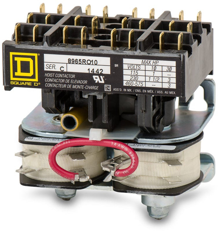 Square D 8965RO10V02 Reversing Contactor