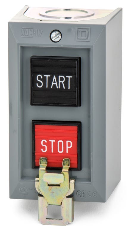 Schneider Electric 9001BG204 Push Button Control Station