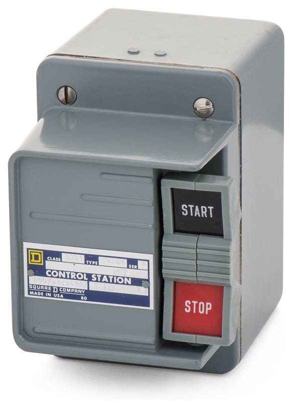 Schneider Electric 9001BW204 Push Button Station Start-Stop