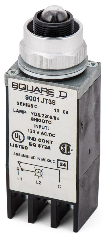 Schneider Electric 9001JT38 Pilot Light