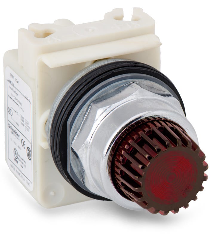Schneider Electric 9001K2L1R Push Button Operator