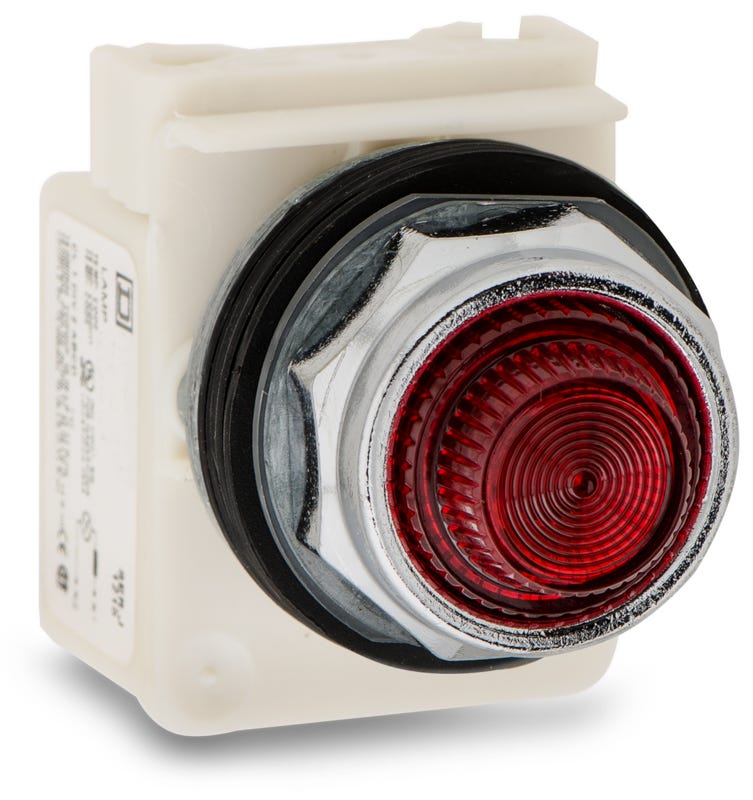 Square D 9001KP1R31 Pilot Light