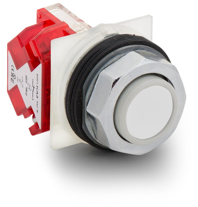 Schneider Electric 9001KR3WH6 Extended Push Button