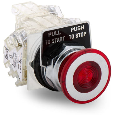 Schneider Electric 9001KR9RH3 Mushroom Push Button