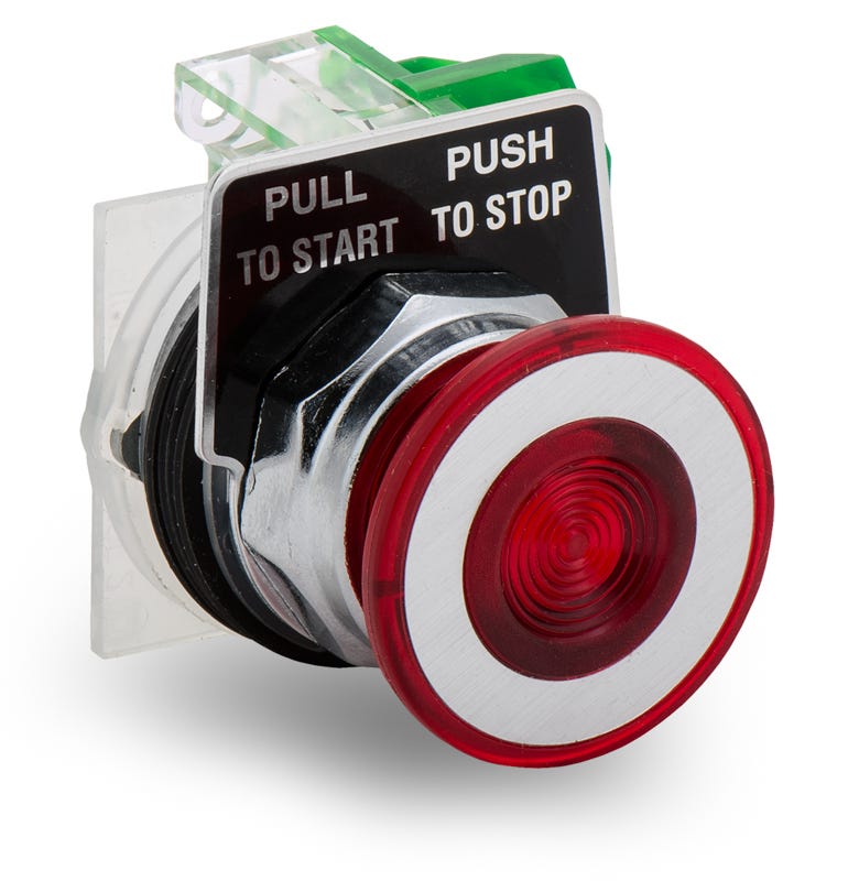Schneider Electric 9001KR9RH5 Mushroom Push Button