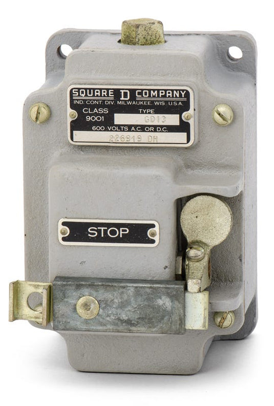 Square D 9001GD13 Push Button Control Station