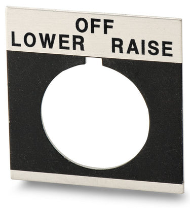 Schneider Electric 9001KN147SP Legend Plate