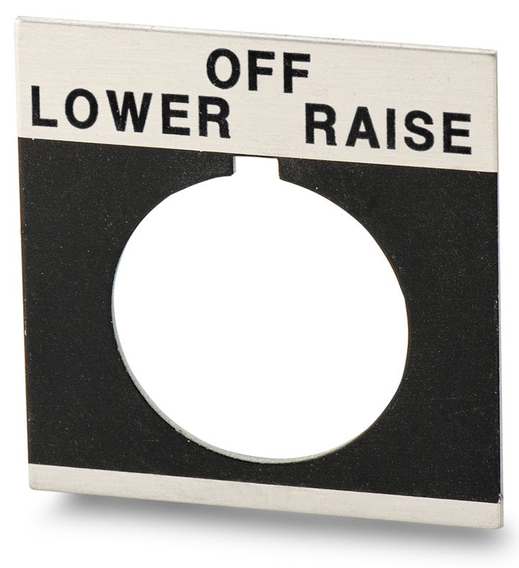 Schneider Electric 9001KN147SP Legend Plate