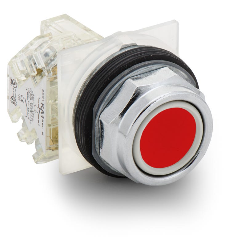 Schneider Electric 9001KR1RH13 Mushroom Push Button With Full Guard