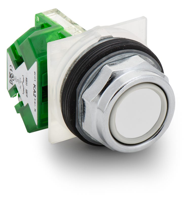 Schneider Electric 9001KR1WH5 Mushroom Push Button With Full Guard
