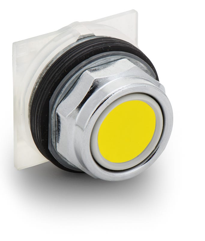 Schneider Electric 9001KR1Y Mushroom Push Button With Full Guard