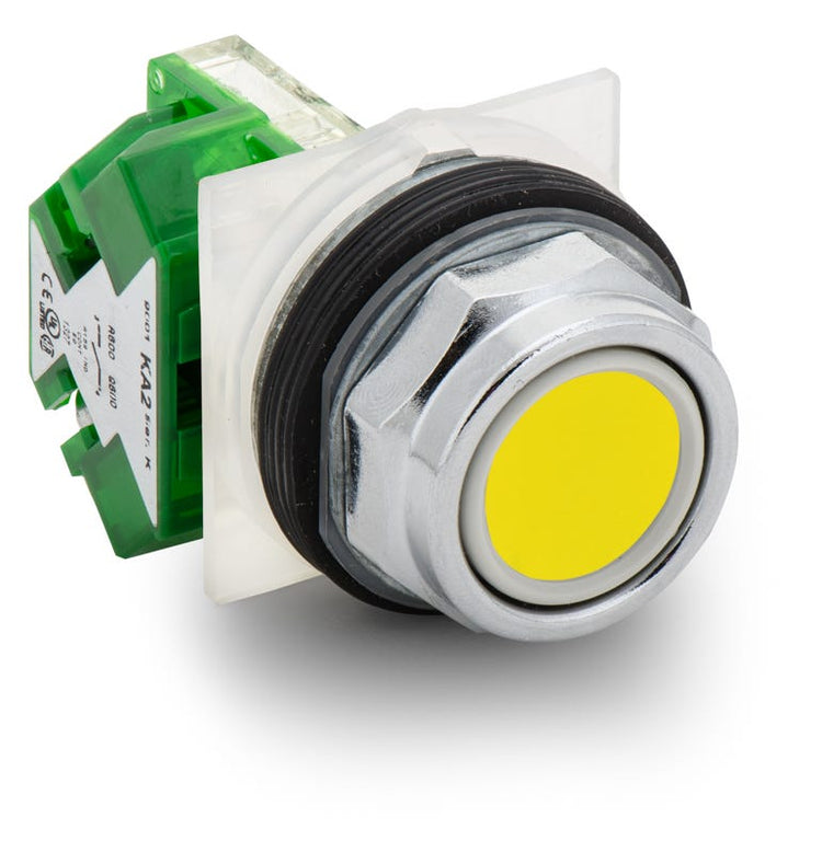 Schneider Electric 9001KR1YH5 Mushroom Push Button With Full Guard