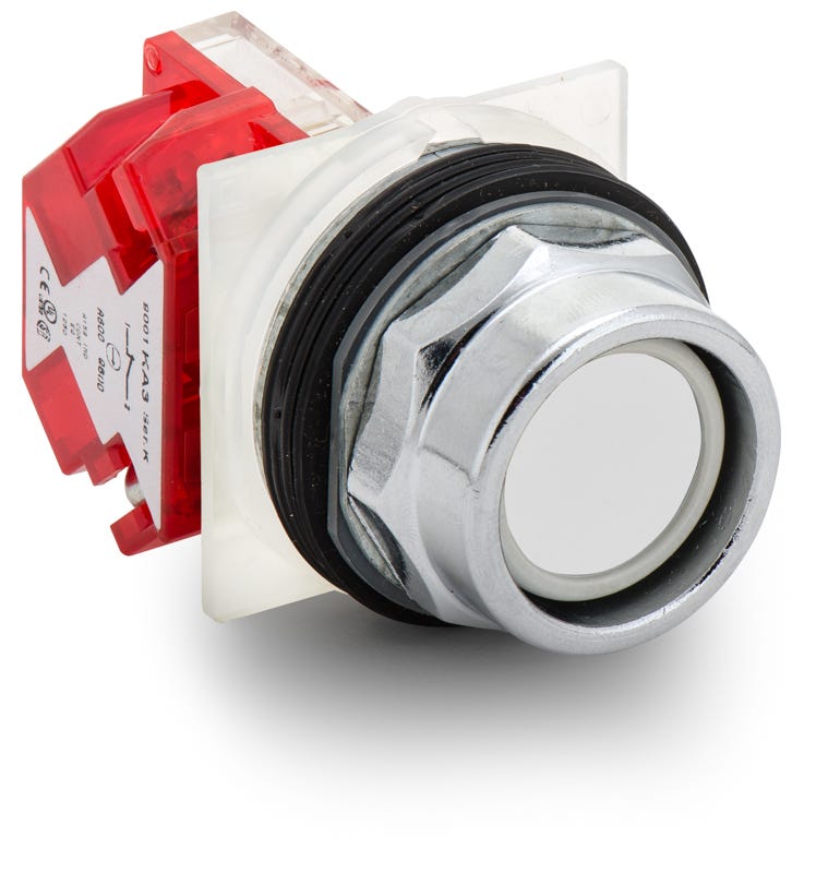 Schneider Electric 9001KR2WH6 Flush Push Button