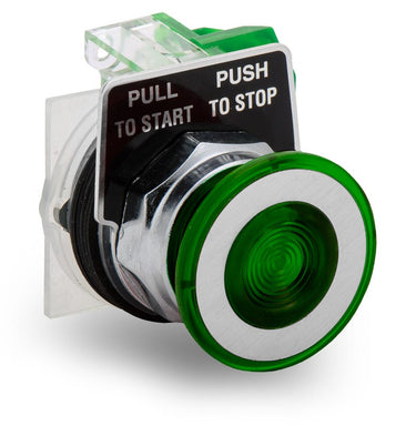Schneider Electric 9001KR9GH5 Start / Stop Flush Push Button