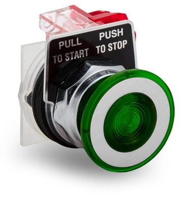 Schneider Electric 9001KR9GH6 Start / Stop Flush Push Button