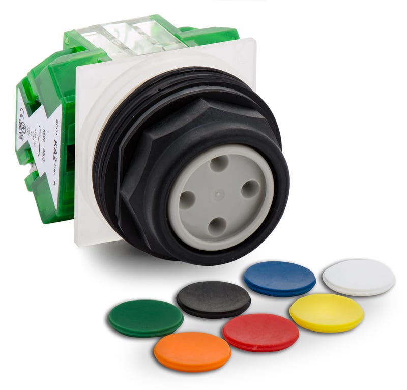 Schneider Electric 9001SKR1UH7 Flush Push Button