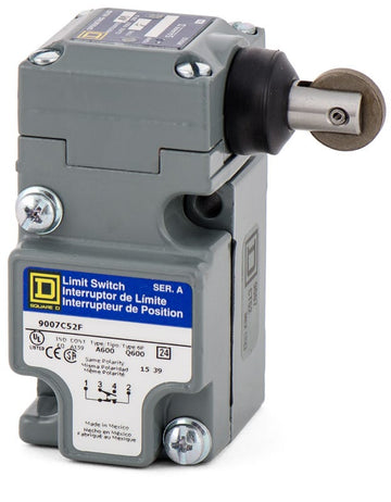 Square D 9007C52F Spring Return Lever Limit Switch