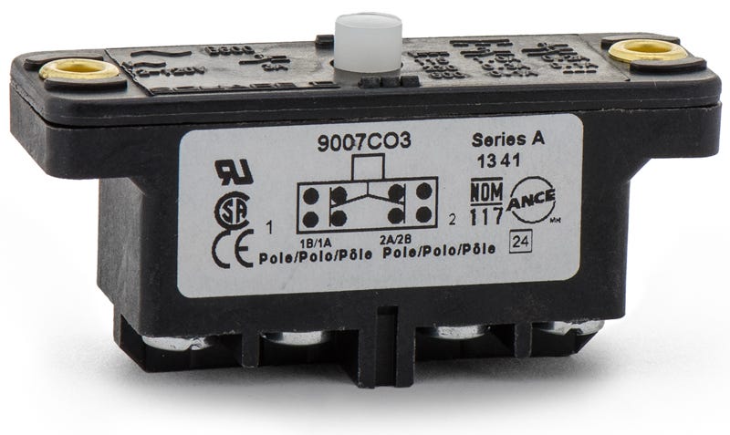 Square D 9007CO3 Side Rotary Spring Return Lever Limit Switch