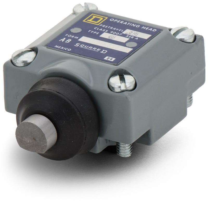 Square D 9007G Spring Return Side Plunger Limit Switch Head