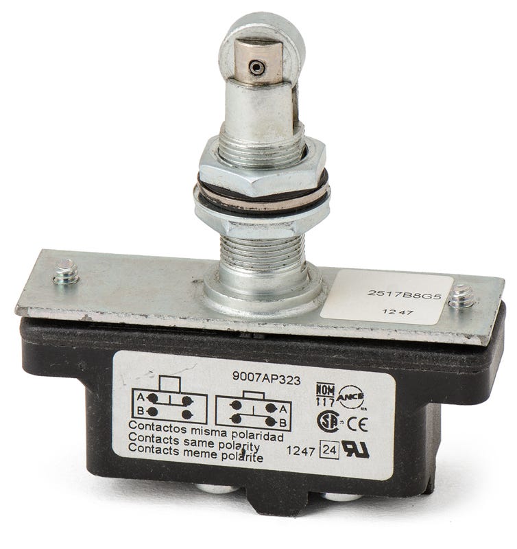 Square D 9007AP323 Push Rod Plunger Operator For Snap Limit Switch