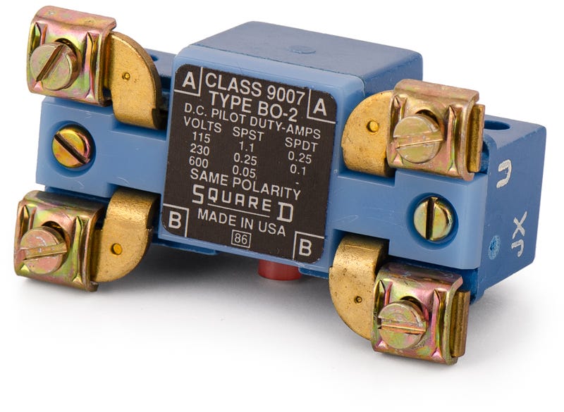 Square D 9007BO2 Snap Switch