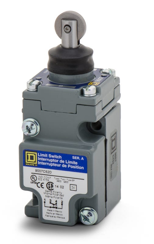 Square D 9007C52D Spring Return Lever Limit Switch – SuperBreakers