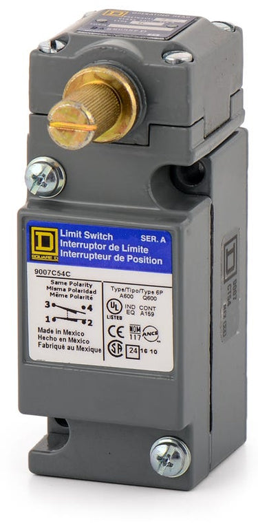 Schneider Electric 9007C54C Side Rotary Spring Return Lever Limit Switch