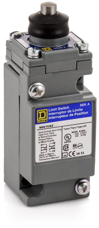 Square D 9007C62E Limit Switch