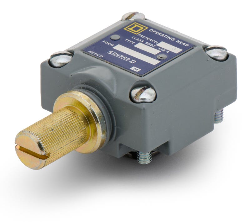 Square D 9007C Rotary Spring Return Lever Limit Switch Head – SuperBreakers