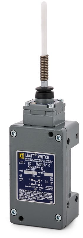 Square D 9007CR53J Side Rotary Spring Return Lever Limit Switch