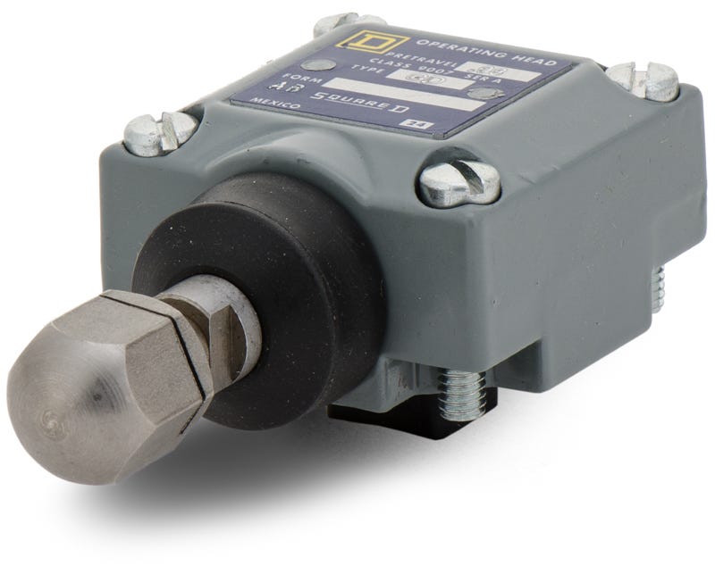 Square D 9007GD Top Push Plunger Limit Switch Head